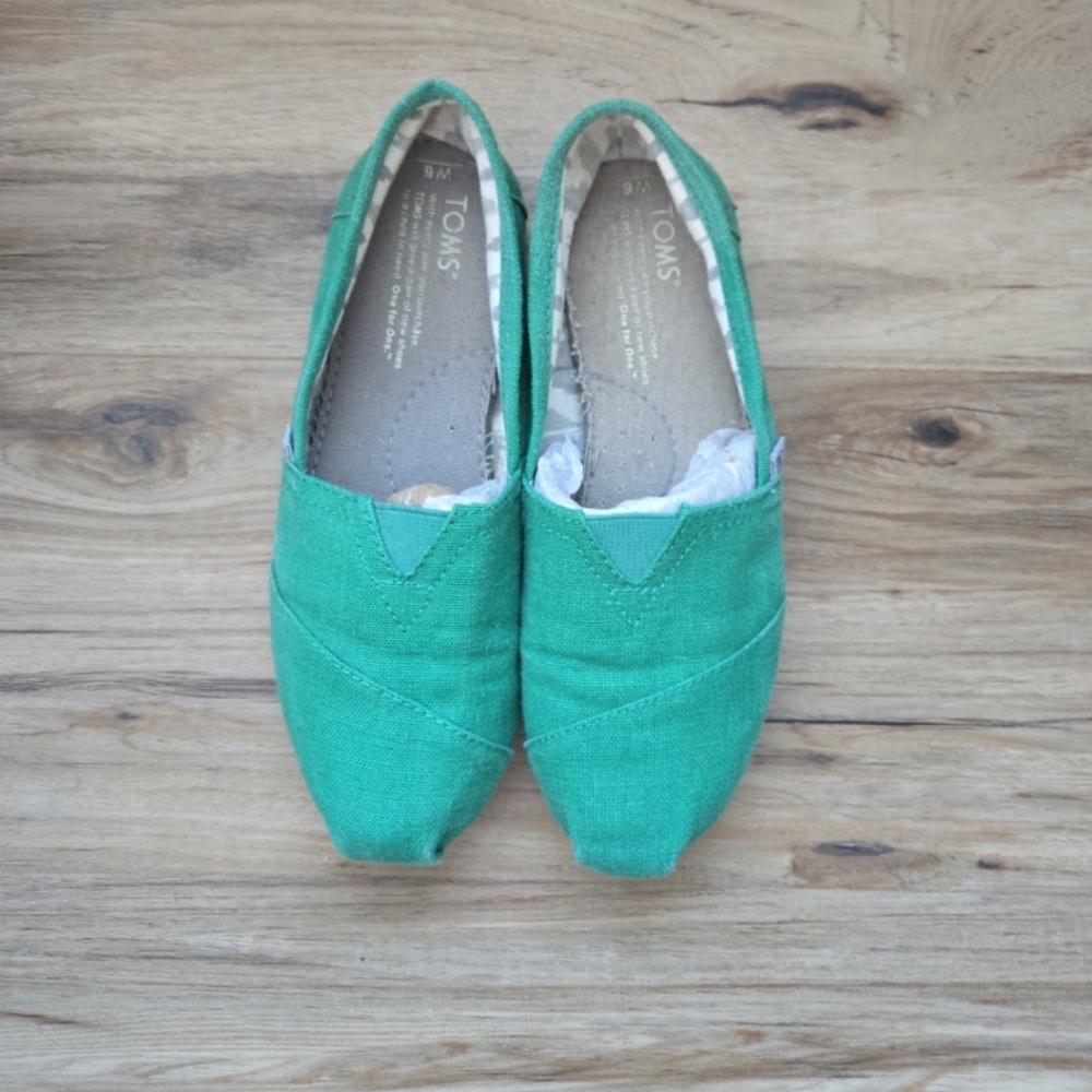 TOMS Womans Kelly Green